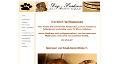Desktop Screenshot of my-dog-fashion.de